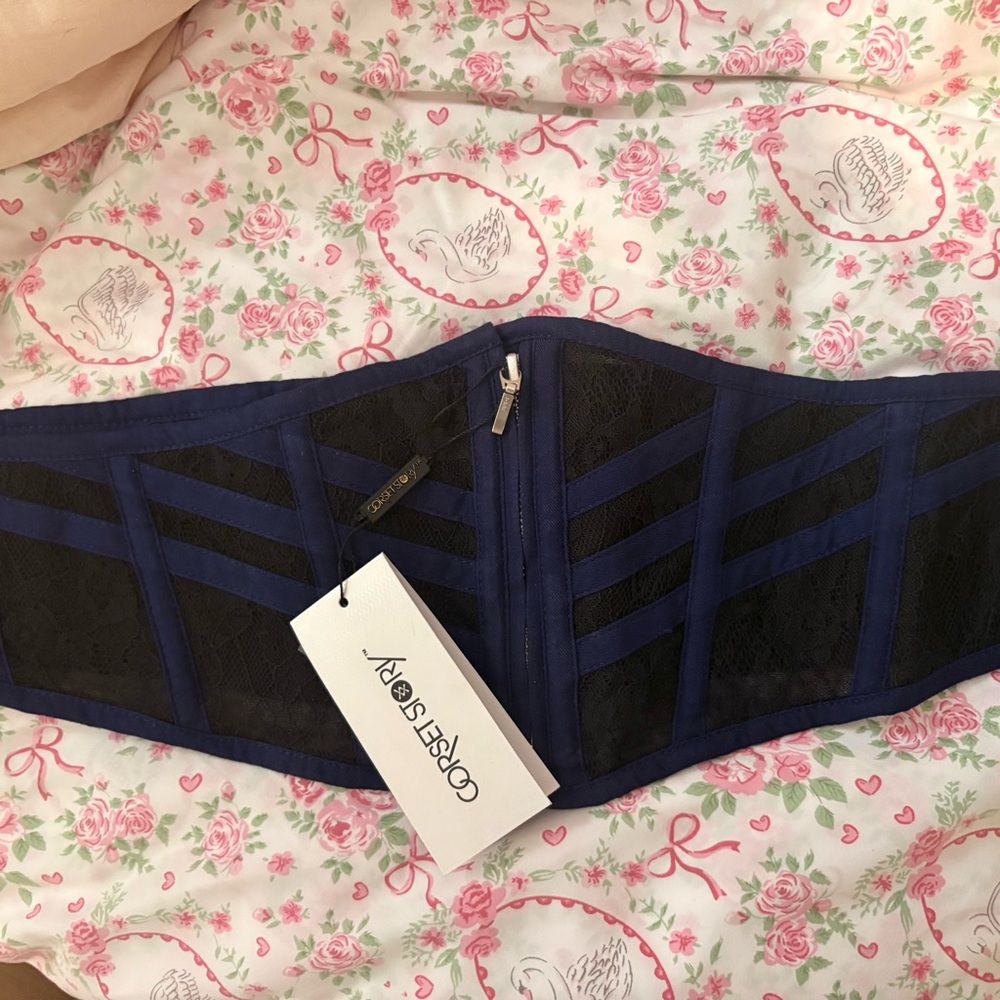 Corset Story Black and Blue Women's Belt